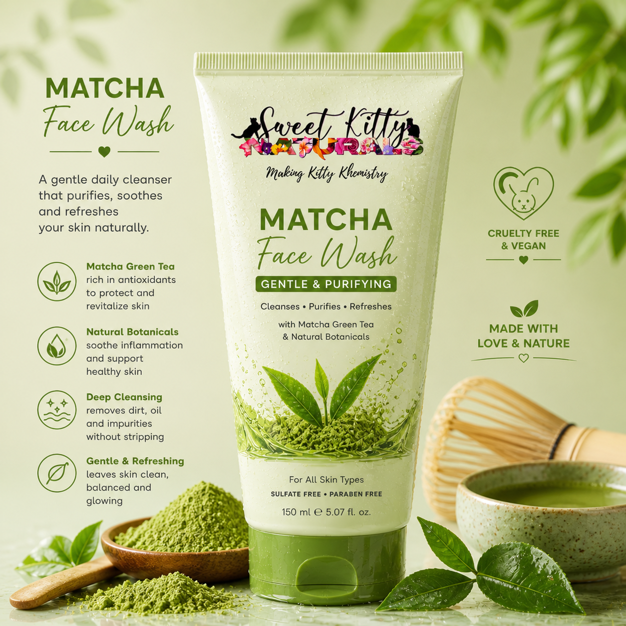 Matcha Face Wash