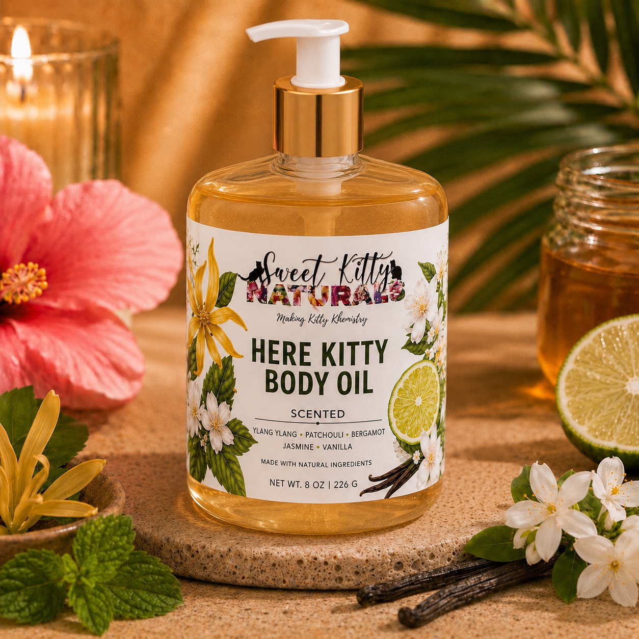 Here Kitty Kitty Body Oil