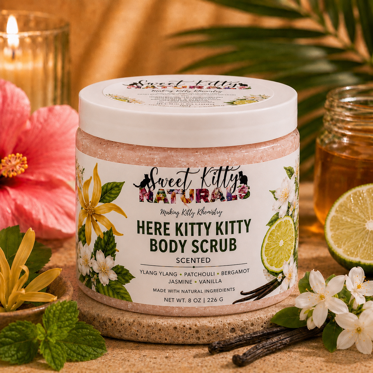 Here Kitty Kitty Body Scrub