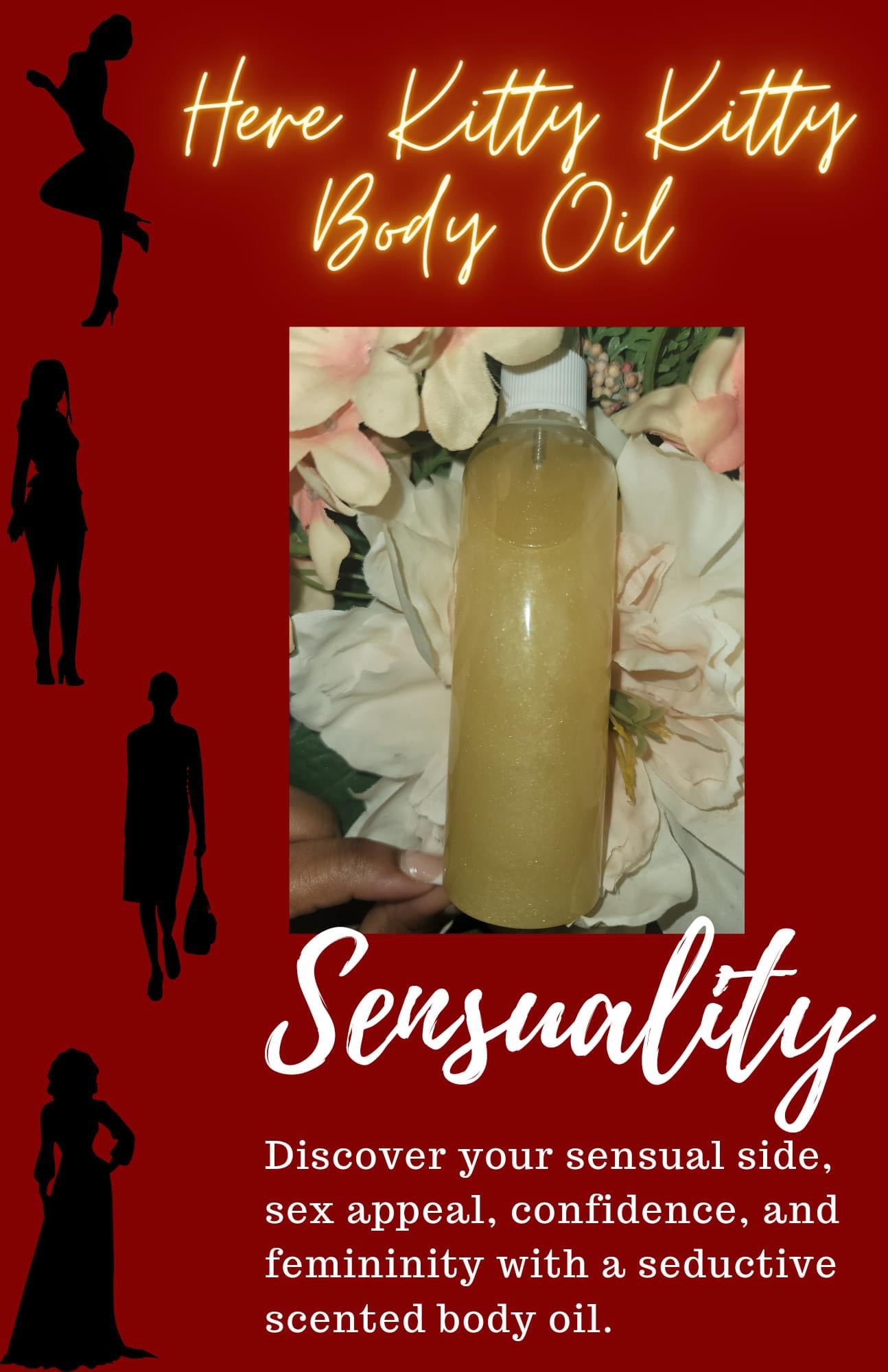 Here Kitty Kitty Body Oil