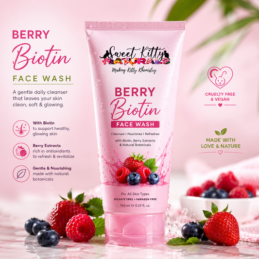 Berry Biotin Face Wash
