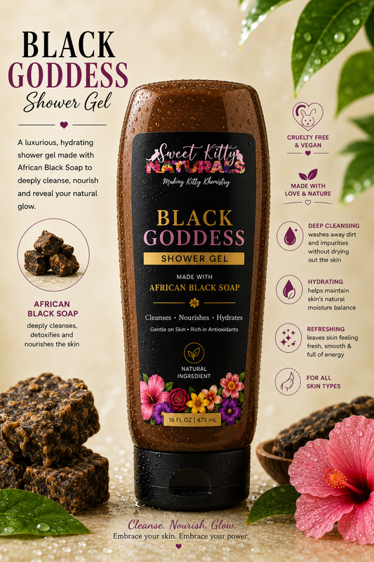 Black Goddess Liquid Soap