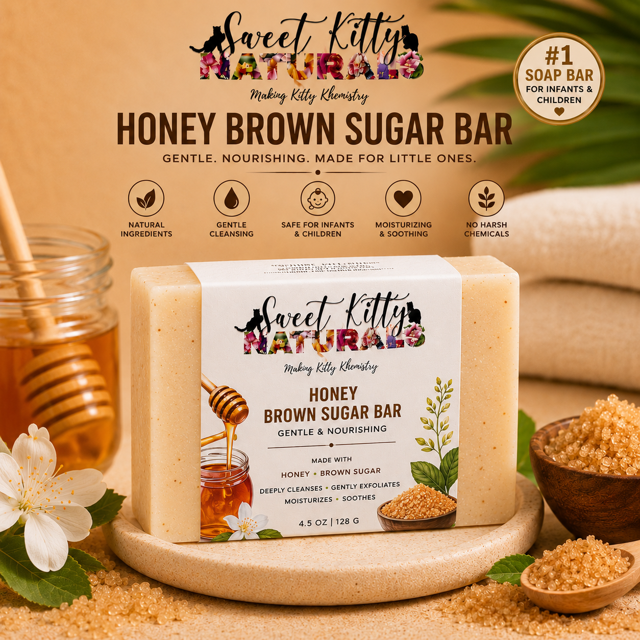 Honey Brown Sugar Bar